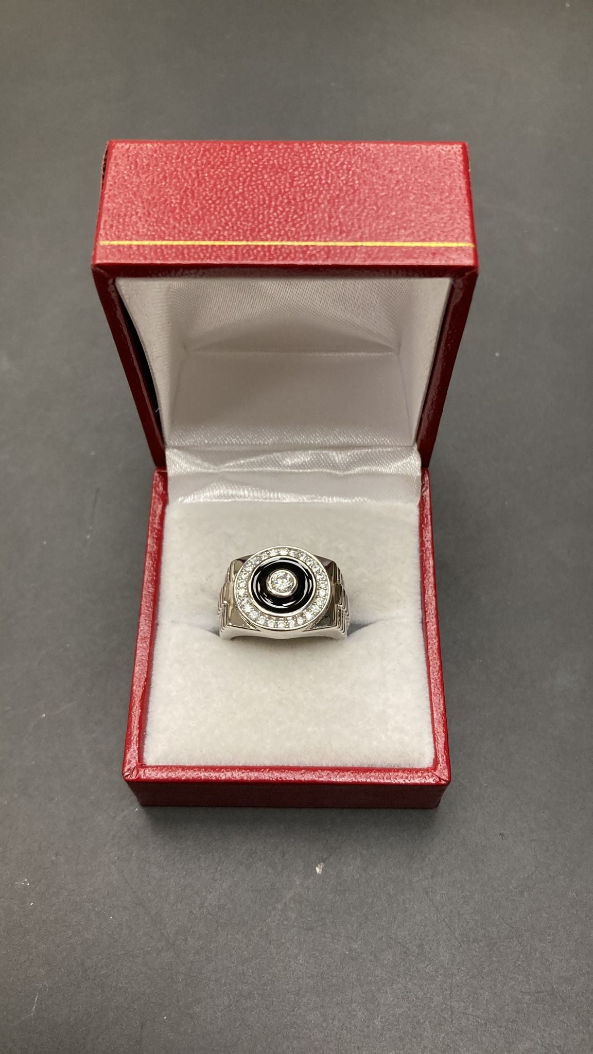 Sterling Silver Ring CZ Stone RCZ3379