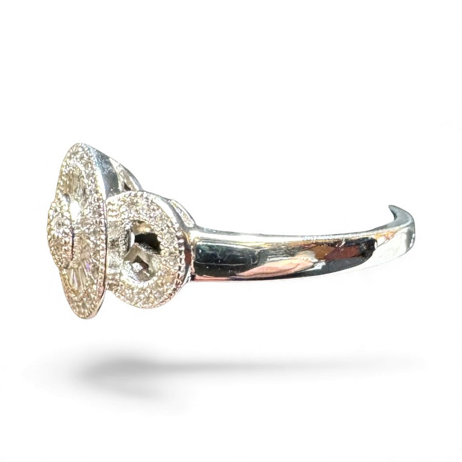 Sterling Silver Ring CZ Stone RCZ442