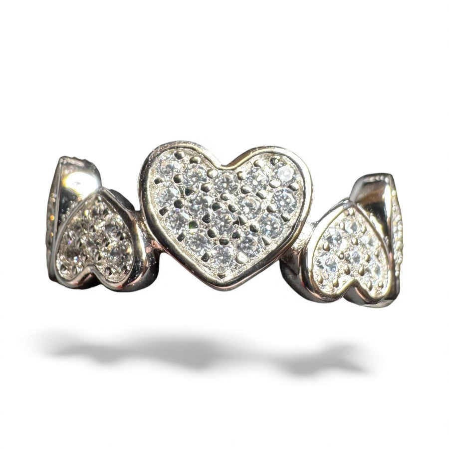 Sterling Silver Ring CZ Stone RCZ9701