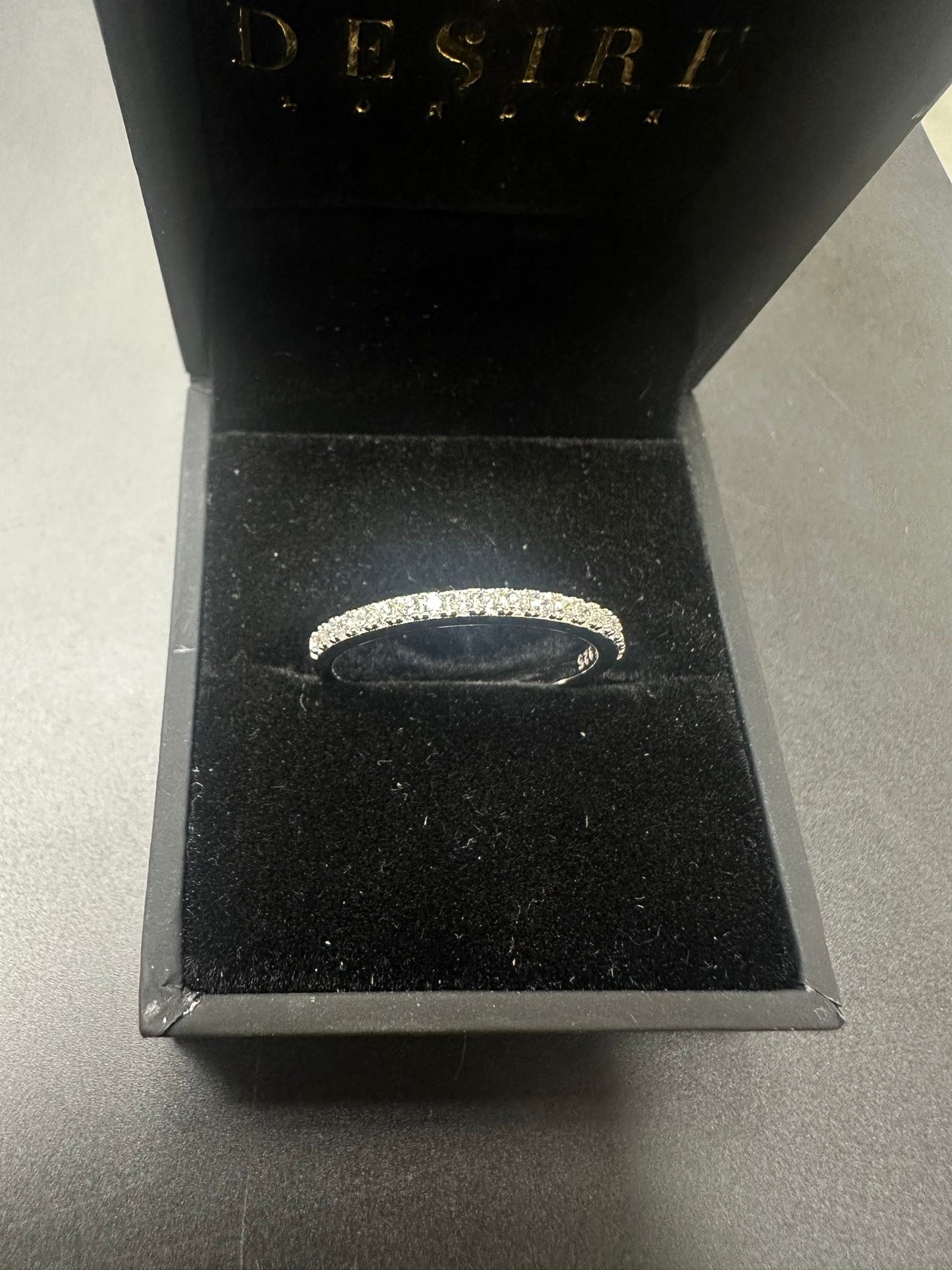 Sterling Silver Ring CZ Stone RCZ9952