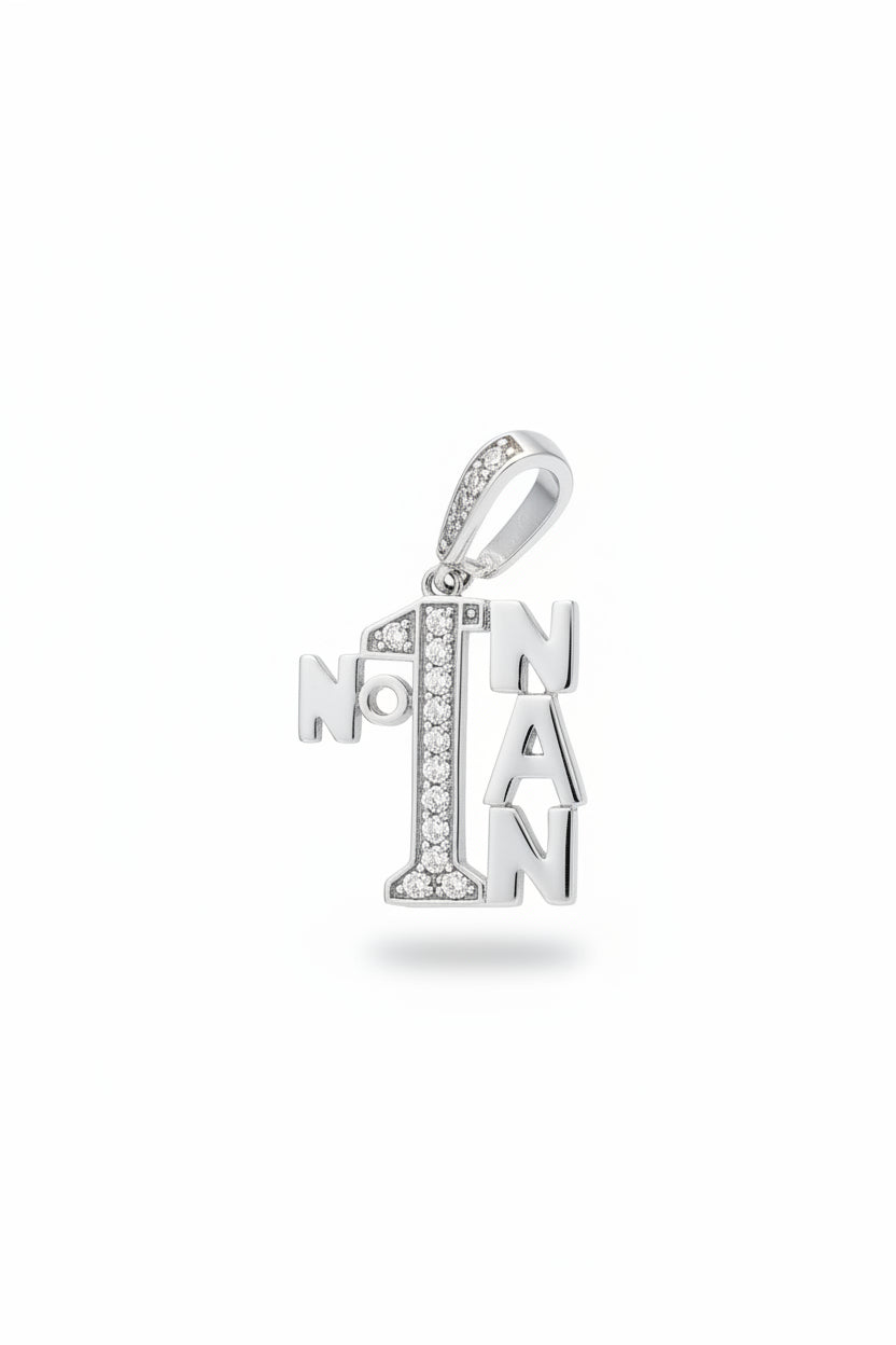 Sterling Silver Nany Pendant CZ Stone SP0506901