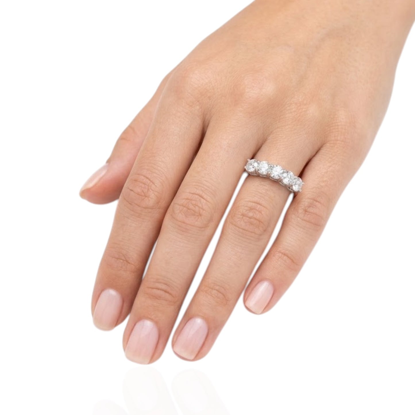 Sterling Silver Ring CZ Stone RCZ3323