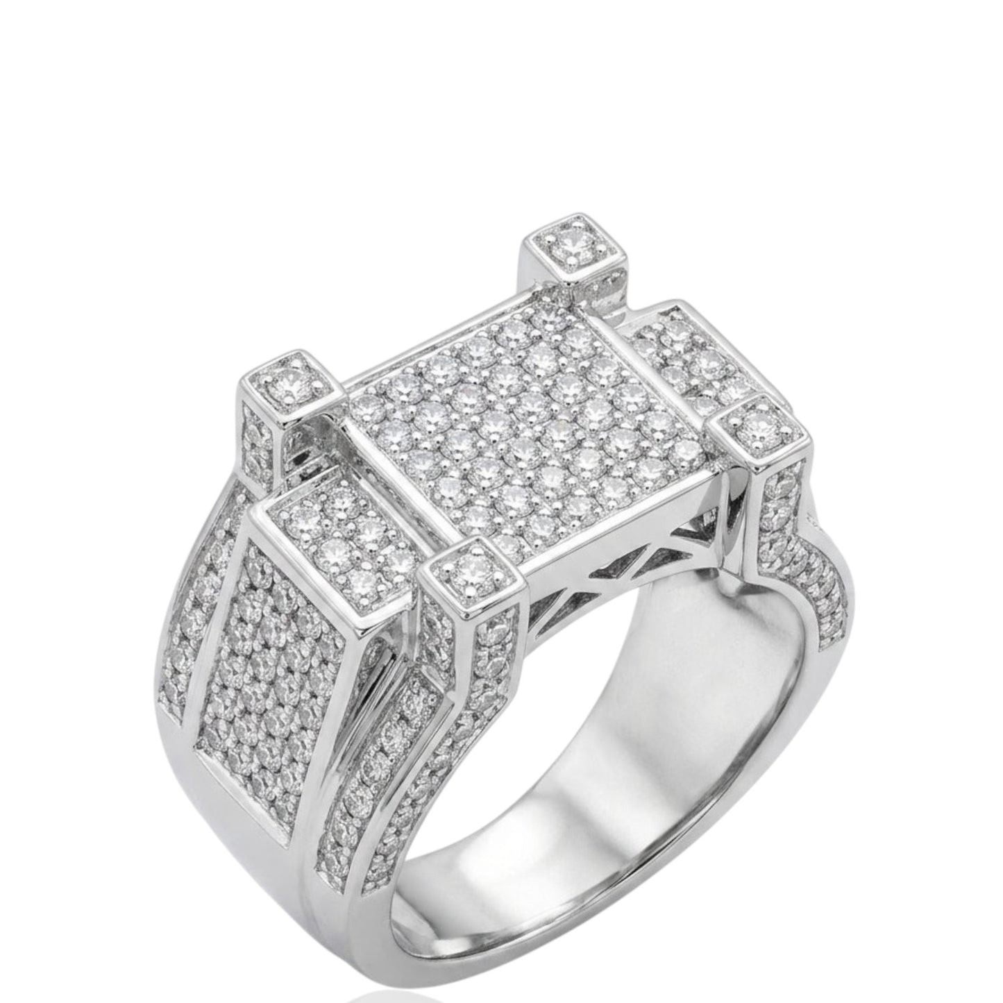 Sterling Silver Ring CZ Stone RCZ3368