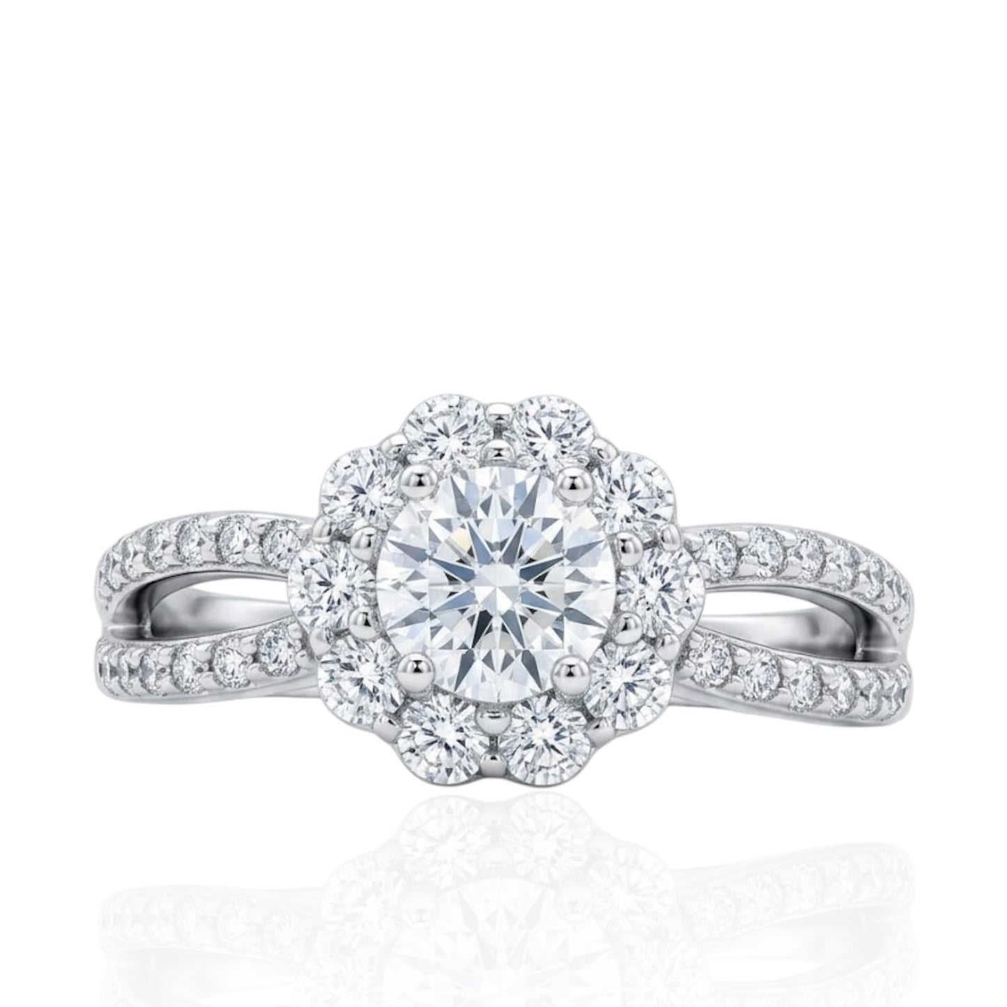 Sterling Silver Ring CZ Stone RCZ8148