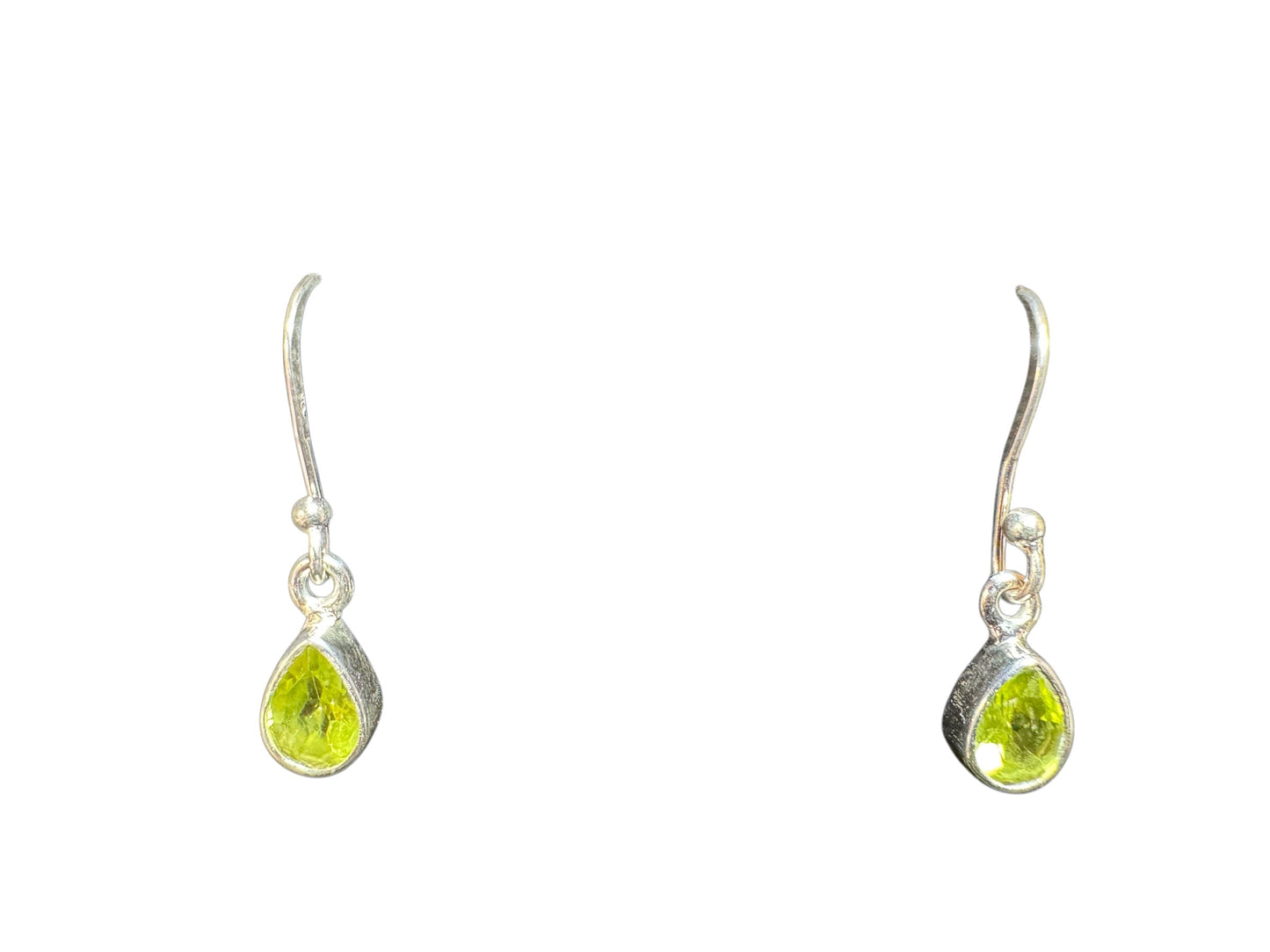 Sterling Silver Earring Peridot Stone MPCZ3323