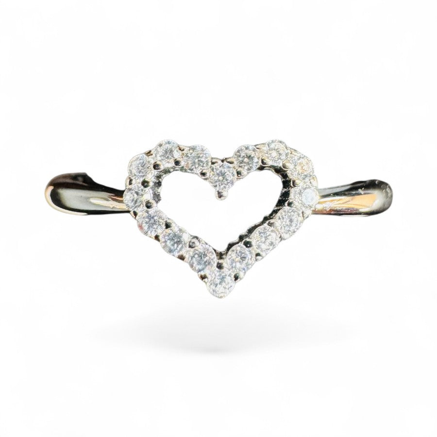 Sterling Silver Ring CZ Stone RCZ9702