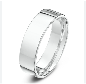 mens silver wedding band in high-quality silver, featuring a classic and elegant design.