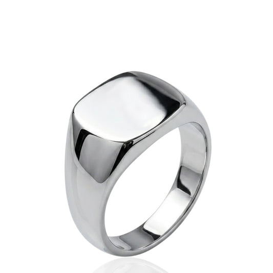 Sterling Silver Signet Ring RCZ0703701