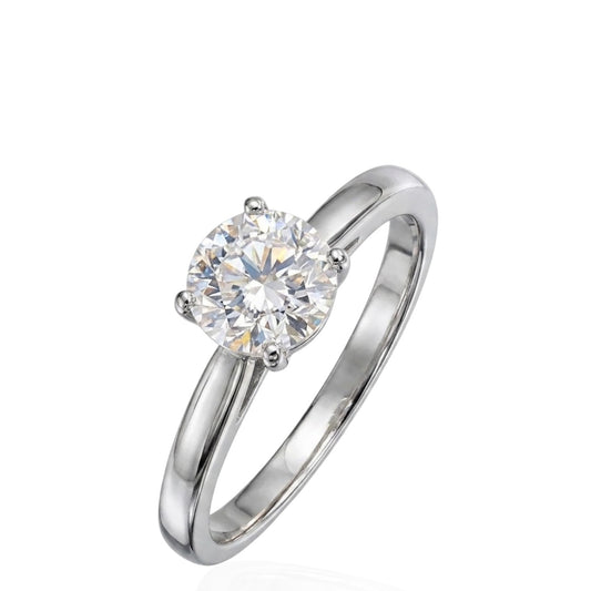 Sterling Silver Ring CZ Stone RCZ190