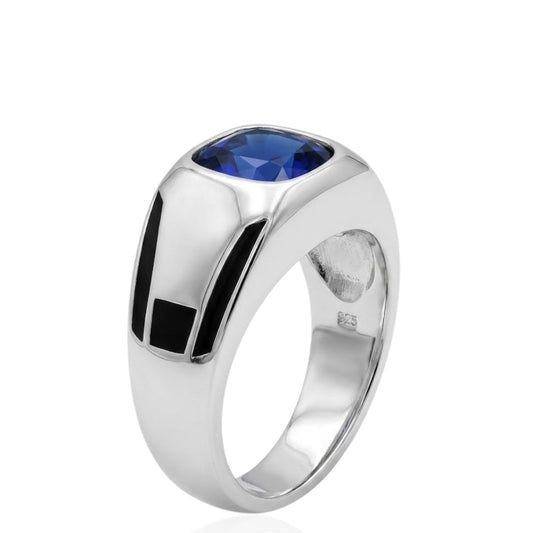 Sterling Silver Ring CZ Stone RCZ3387