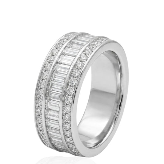 Sterling Silver Ring CZ Stone RCZ6301