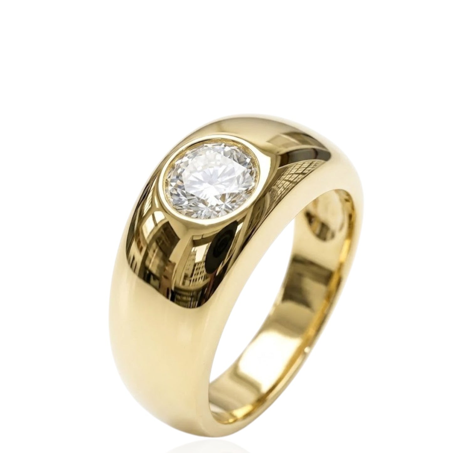 Sterling Silver Ring CZ Stone RCZ3366