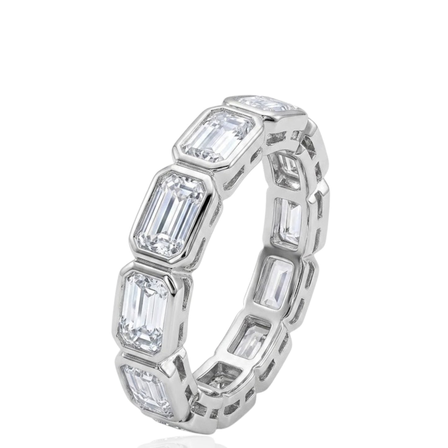 Sterling Silver Ring CZ Stone RCZ3306