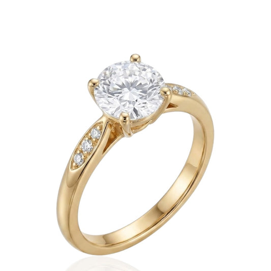 Sterling Silver Ring CZ Stone RCZD516