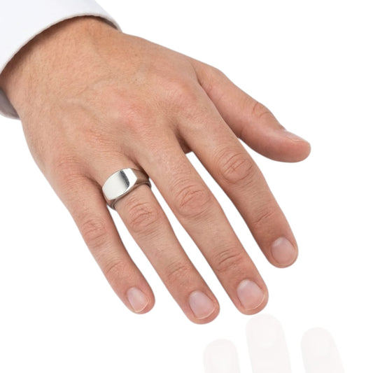 Sterling Silver Signet Ring RCZ0703601
