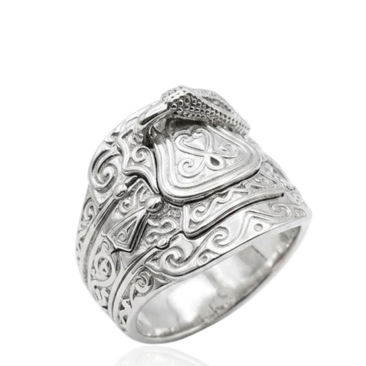 Sterling Silver Ring Plain RCZ3383