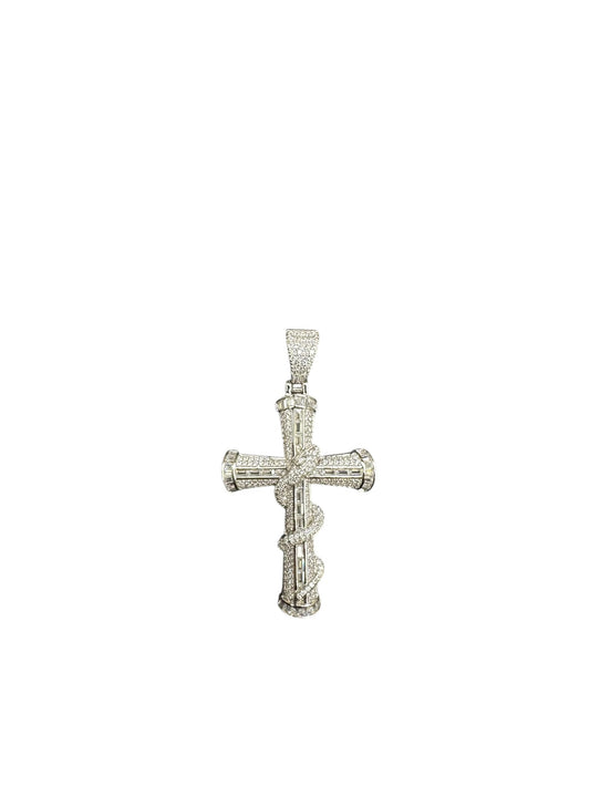 Sterling Silver Cross Pendant MPCZ8112