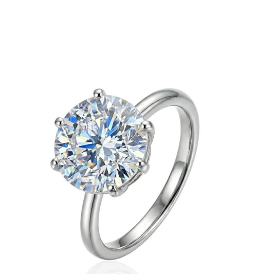 Sterling Silver Ring CZ Stone RCZ8134B