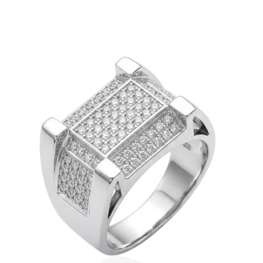 Sterling Silver Ring CZ Stone RCZ3367