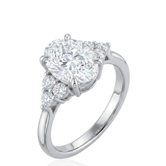 Sterling Silver Ring CZ Stone RCZD506