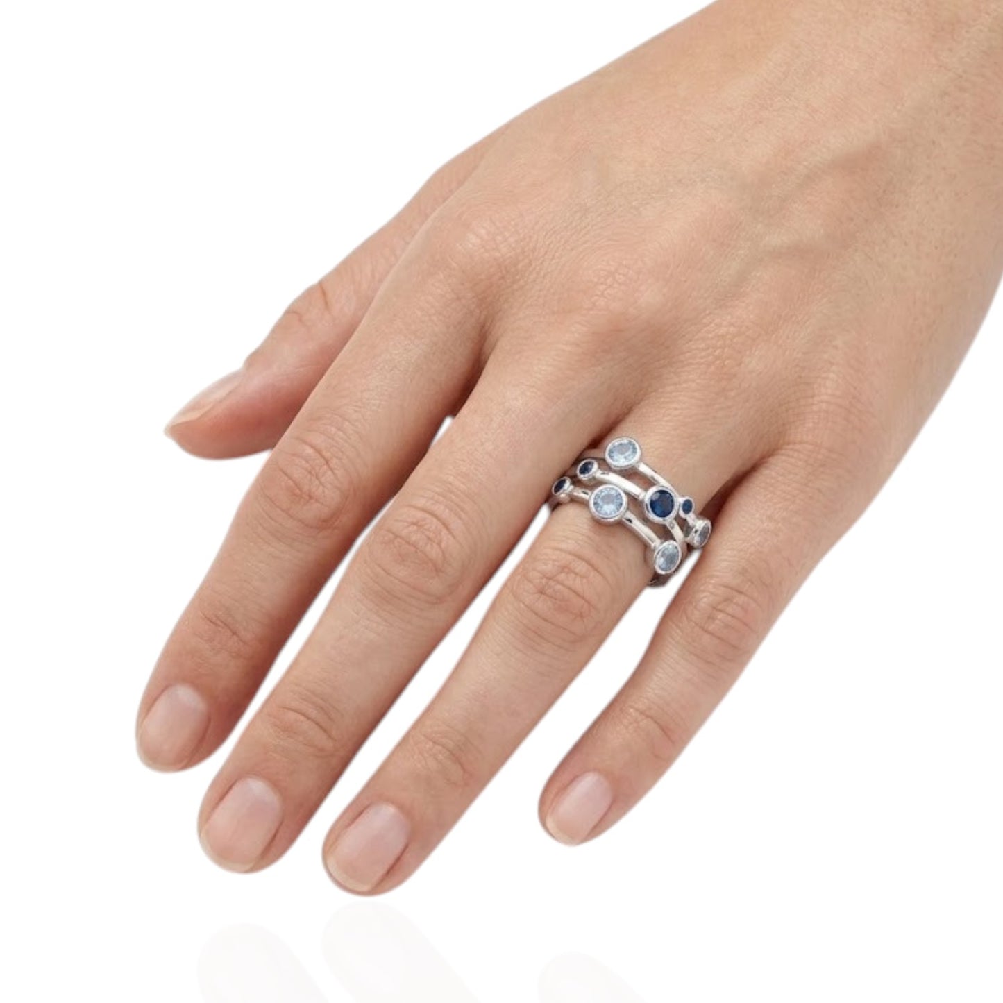 Sterling Silver Ring CZ Stone RCZ0544905