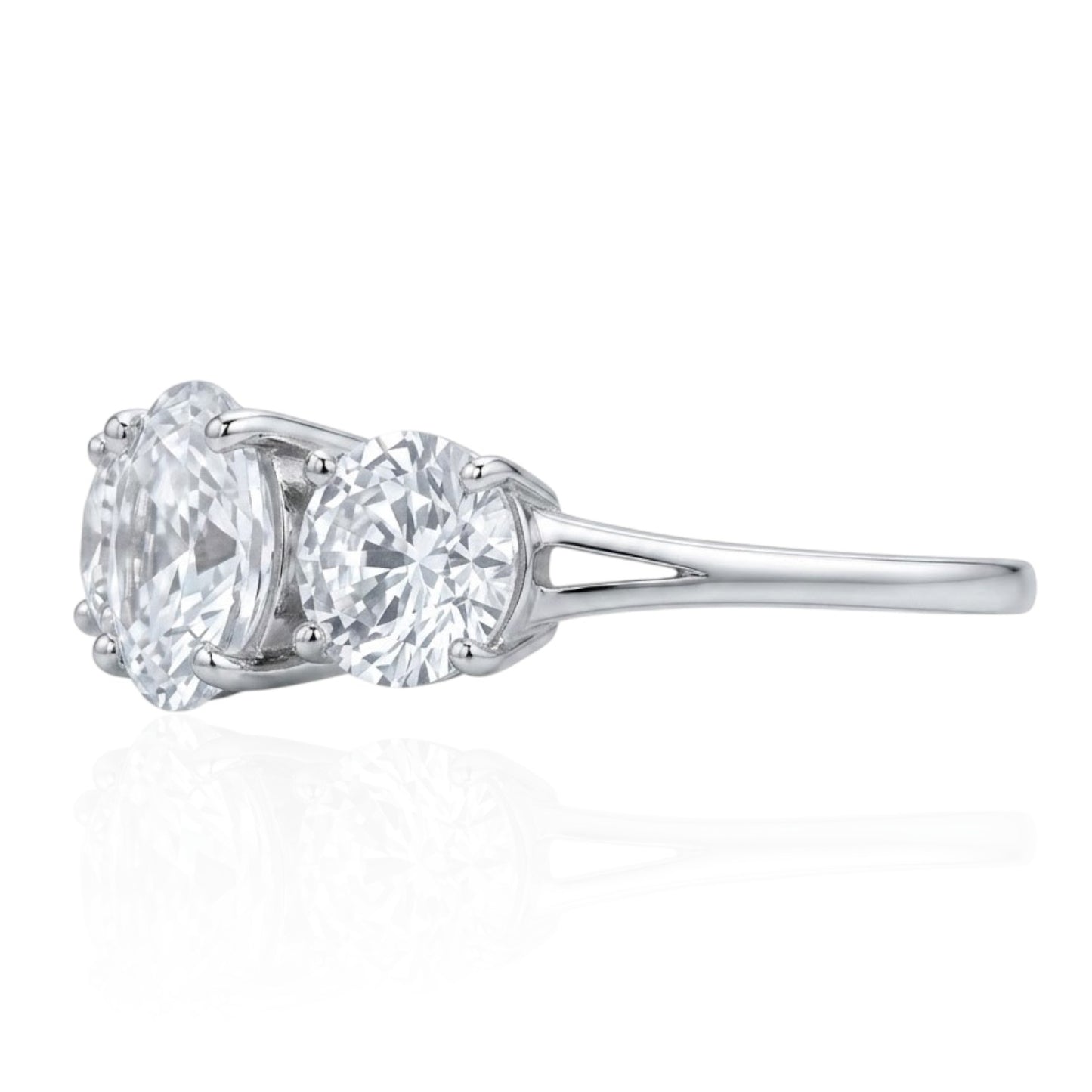 Sterling Silver Ring CZ Stone RCZ9537