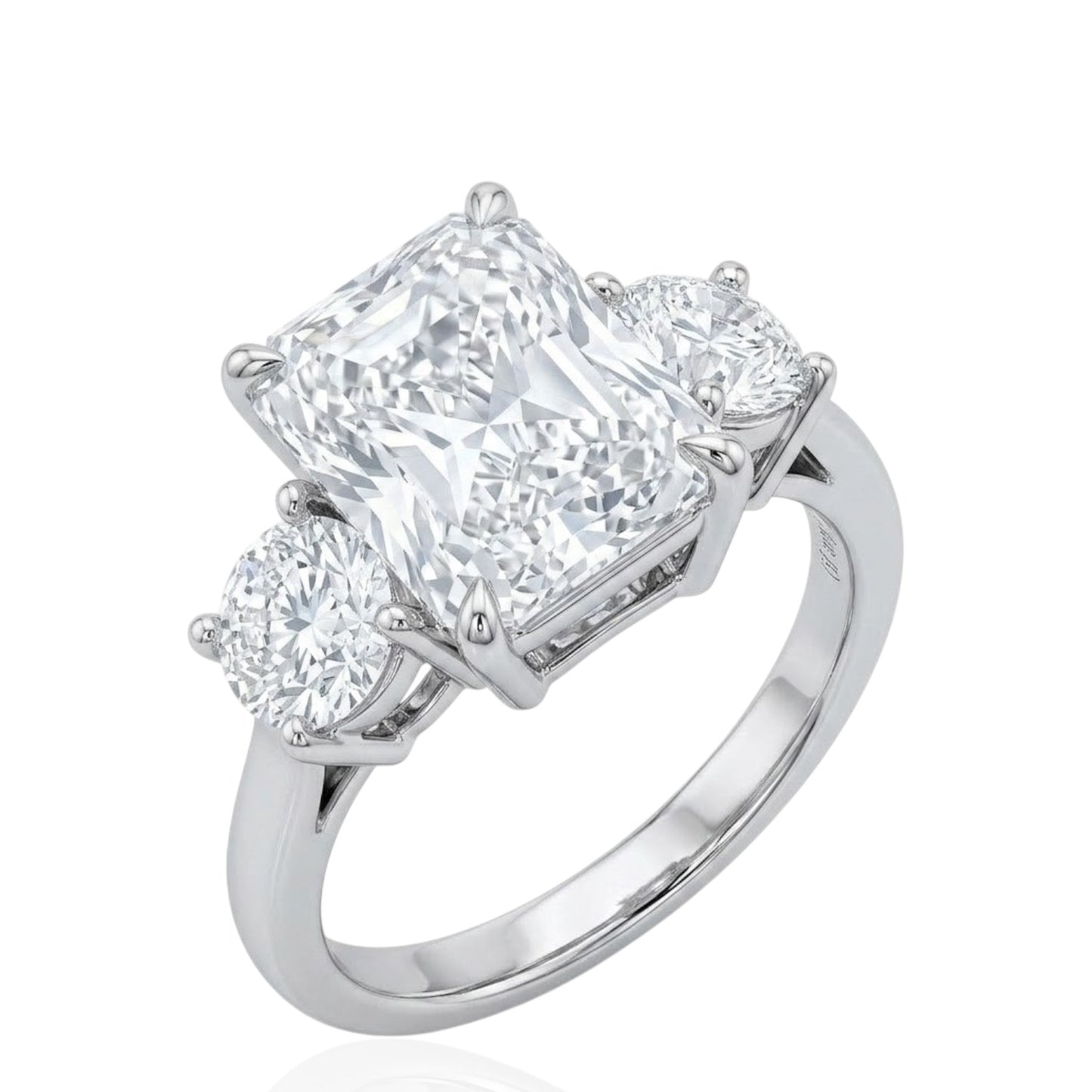 Sterling Silver Ring CZ Stone RCZD512