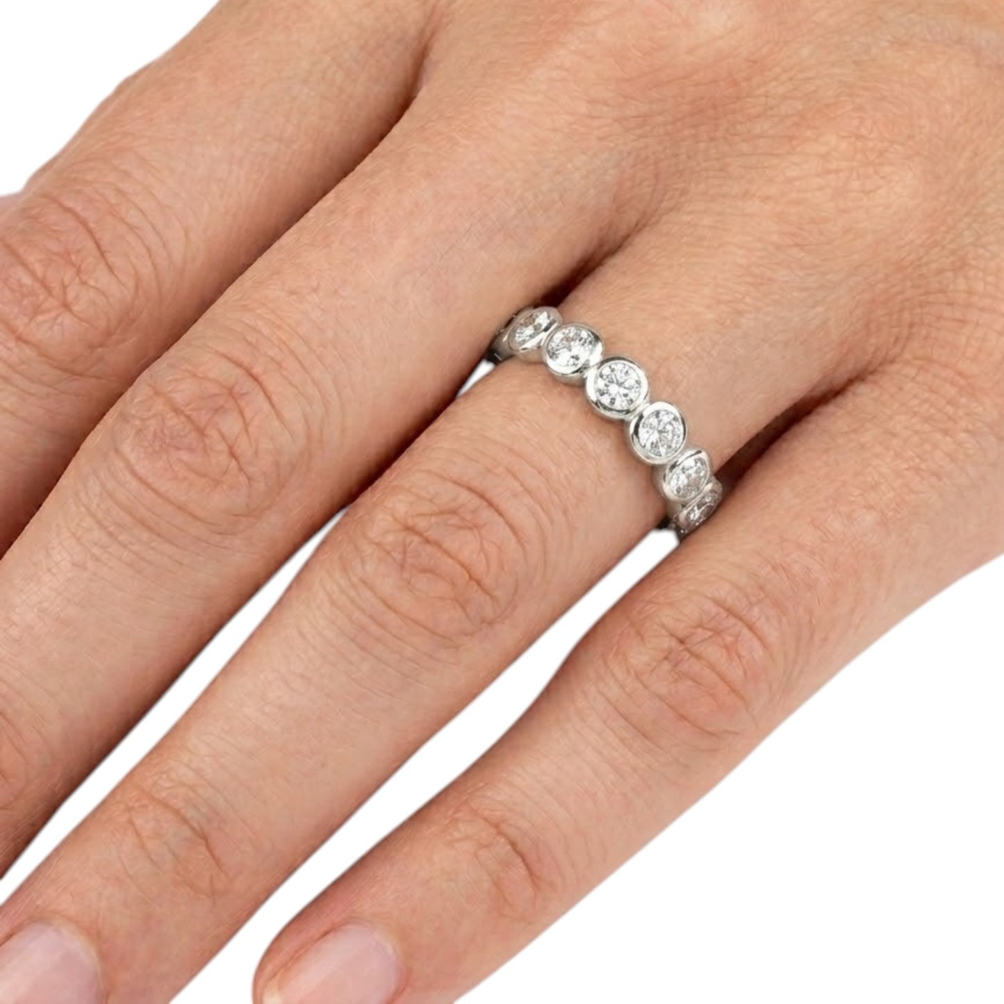 Sterling Silver Ring CZ Stone RCZ938