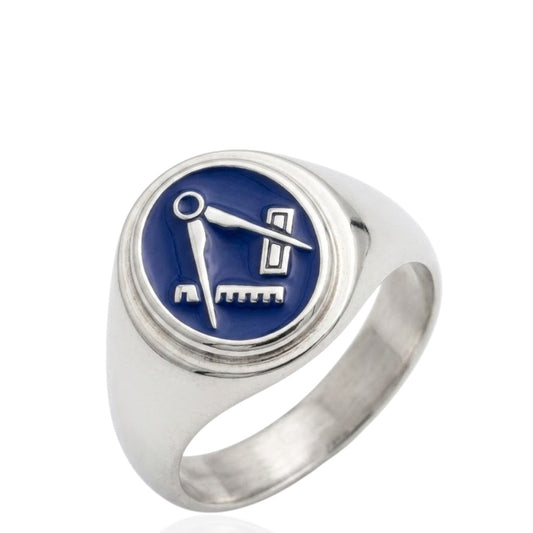 Sterling Silver Masonic Signet Ring SGN02