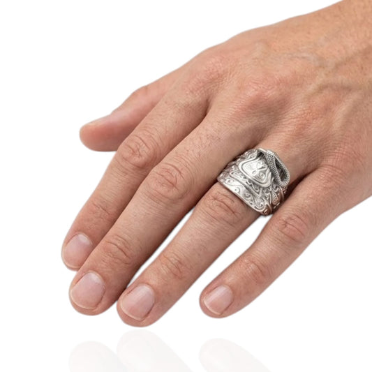 Sterling Silver Ring Plain RCZ3383