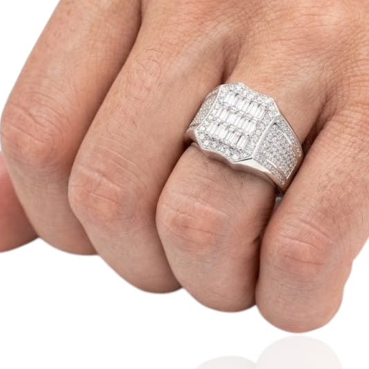 Sterling Silver Ring CZ Stone RCZ3380