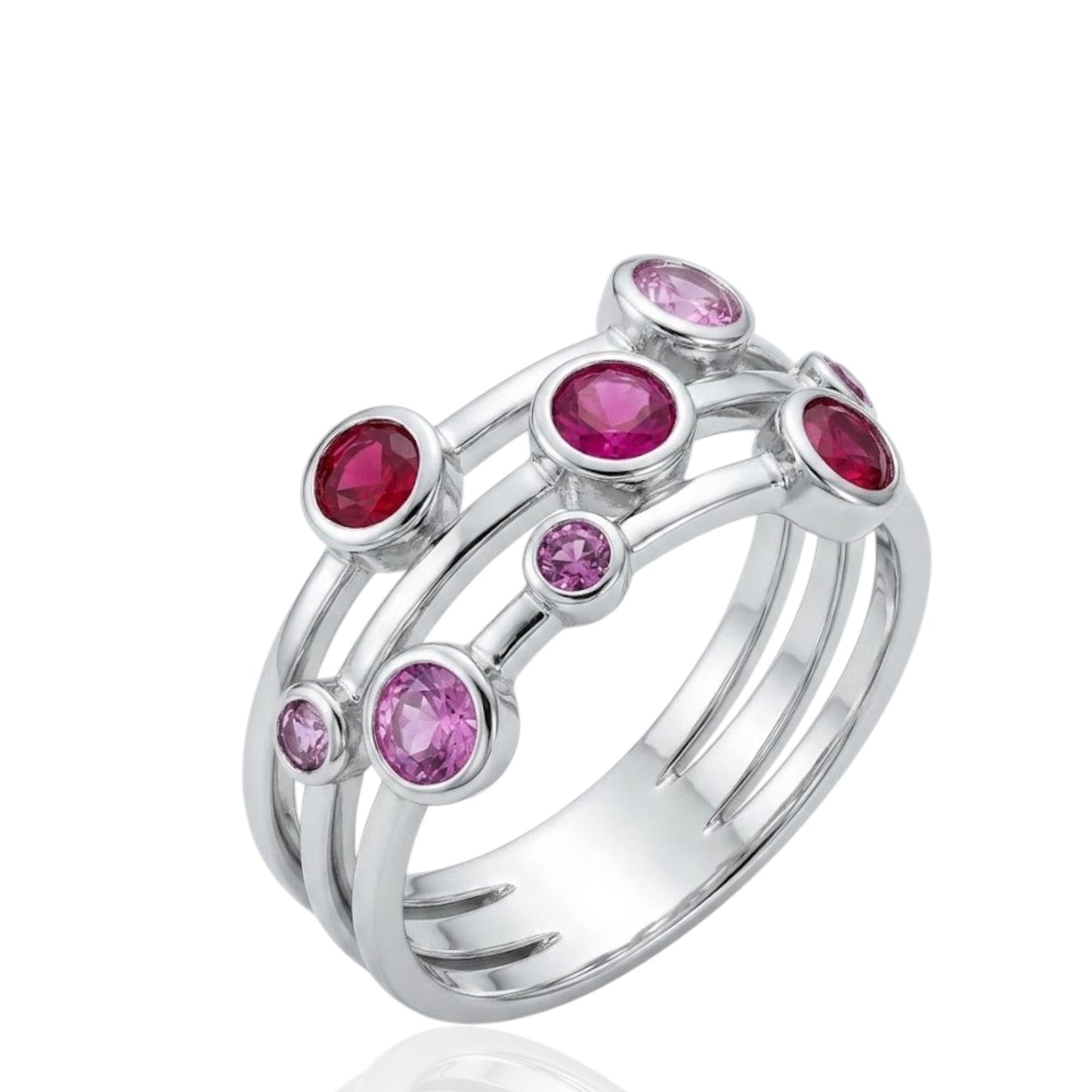 Sterling Silver Ring CZ Stone RCZ0544905