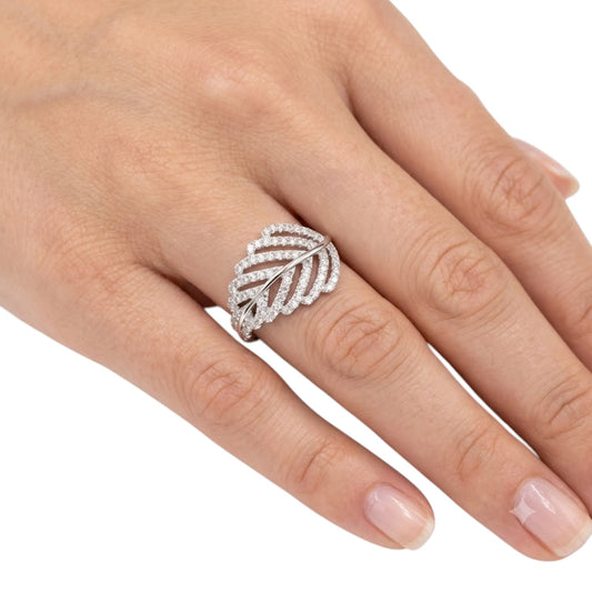 Sterling Silver Ring CZ Stone RCZ618