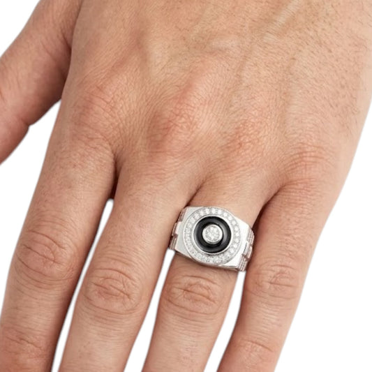 Sterling Silver Ring CZ Stone RCZ3379