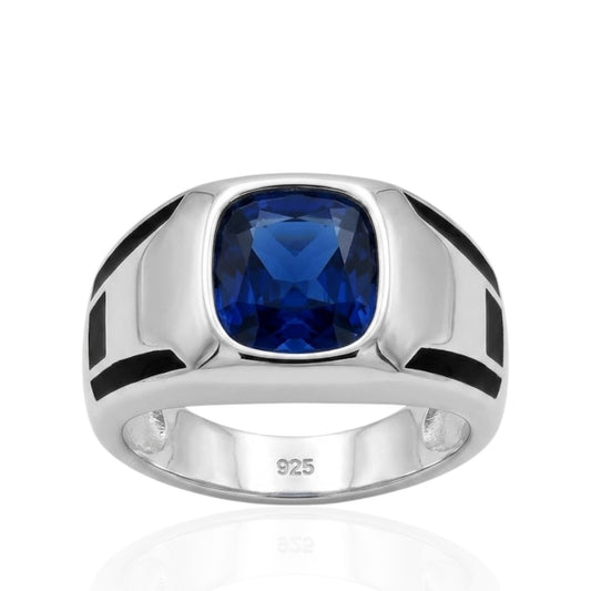 Sterling Silver Ring CZ Stone RCZ3387