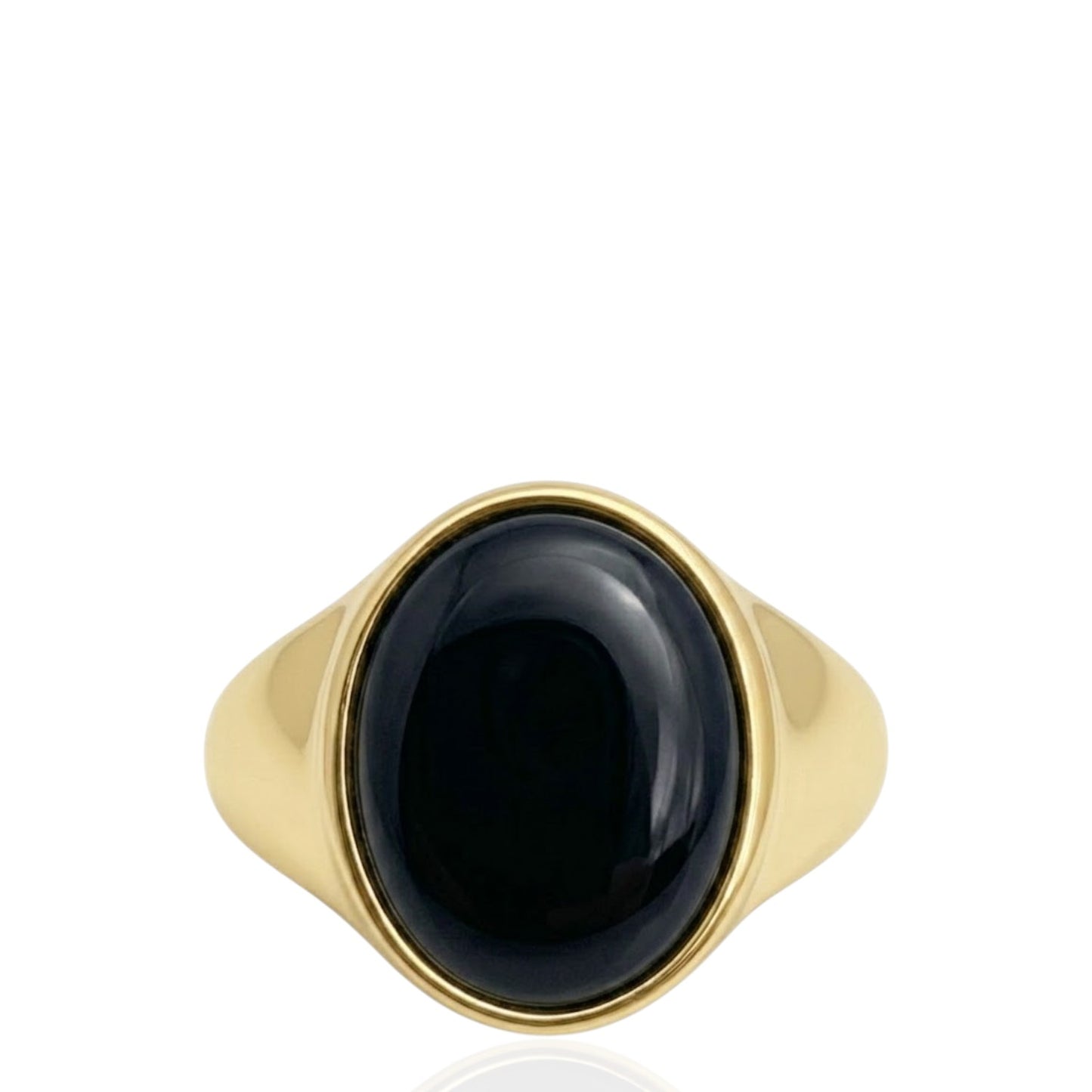 Sterling Silver Signet Ring With Stone SGN01