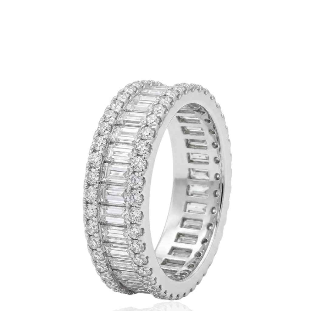 Sterling Silver Ring CZ Stone RCZ313