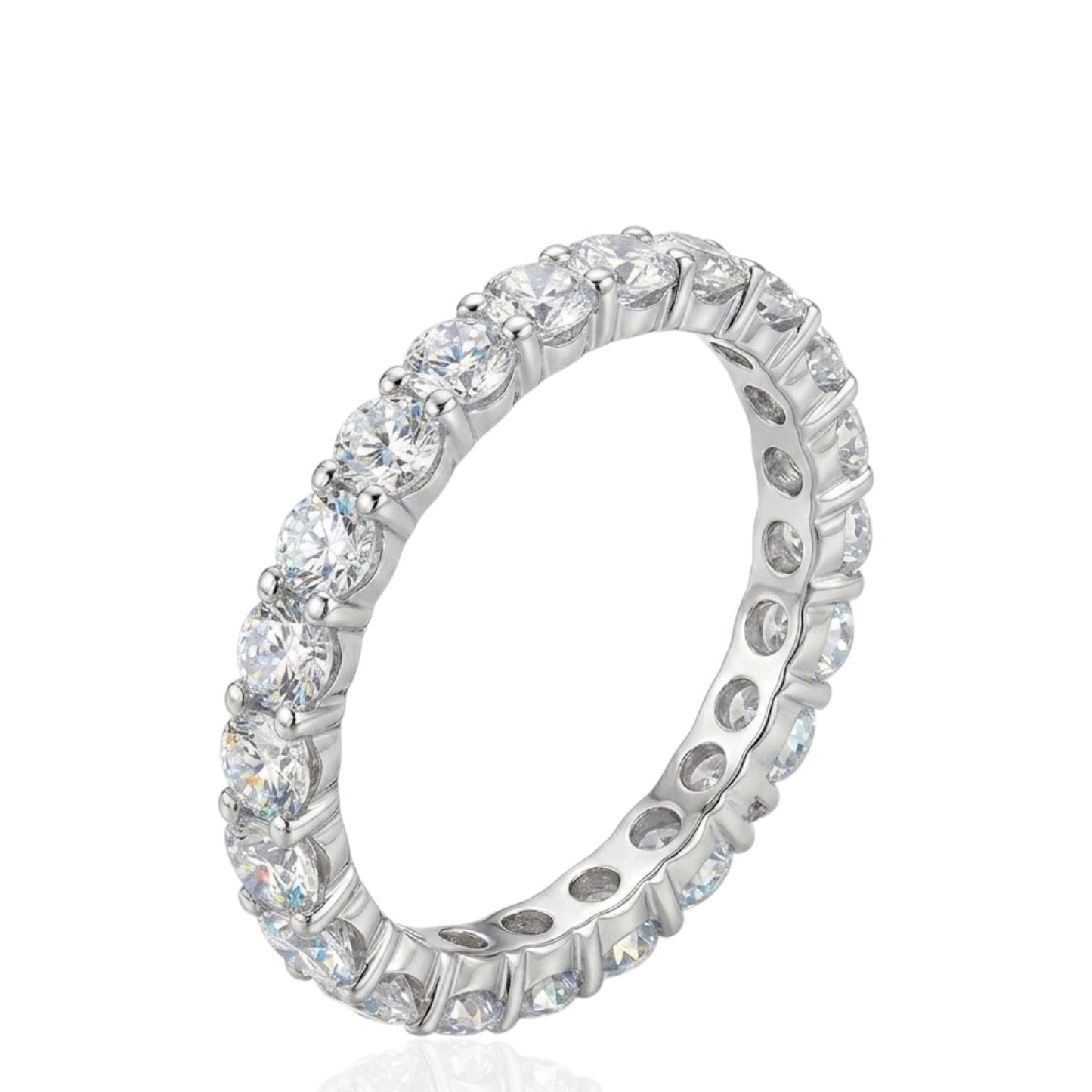 Sterling Silver Ring CZ Stone RCZ932