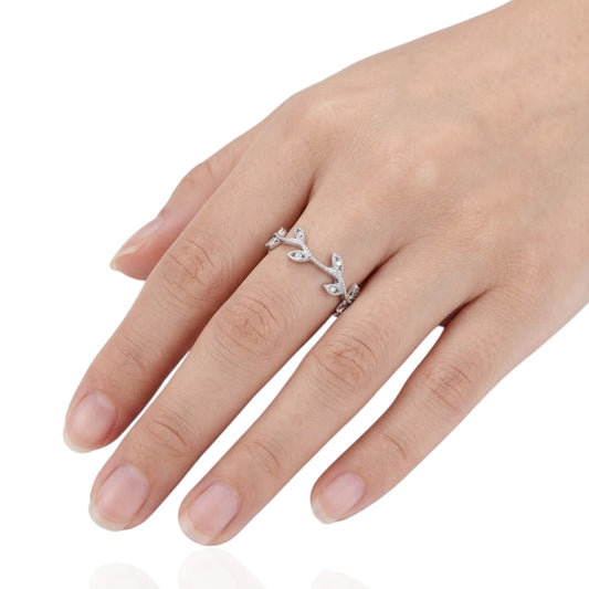 Sterling Silver Ring RCZ3318