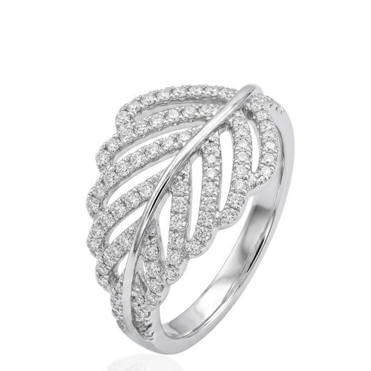 Sterling Silver Ring CZ Stone RCZ618
