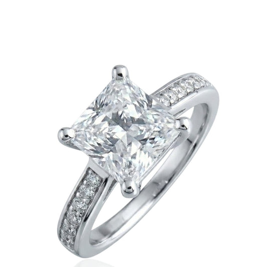 Sterling Silver Ring CZ Stone RCZ8154