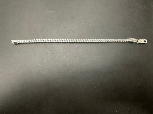Sterling Silver 2.5 MM  Franco Bracelet  BC3321