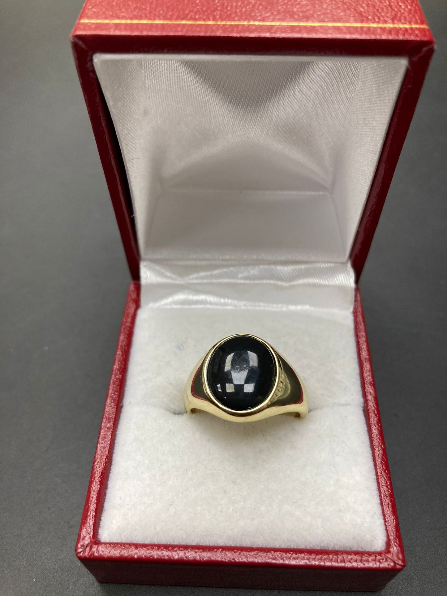 Sterling Silver Signet Ring With Stone SGN01