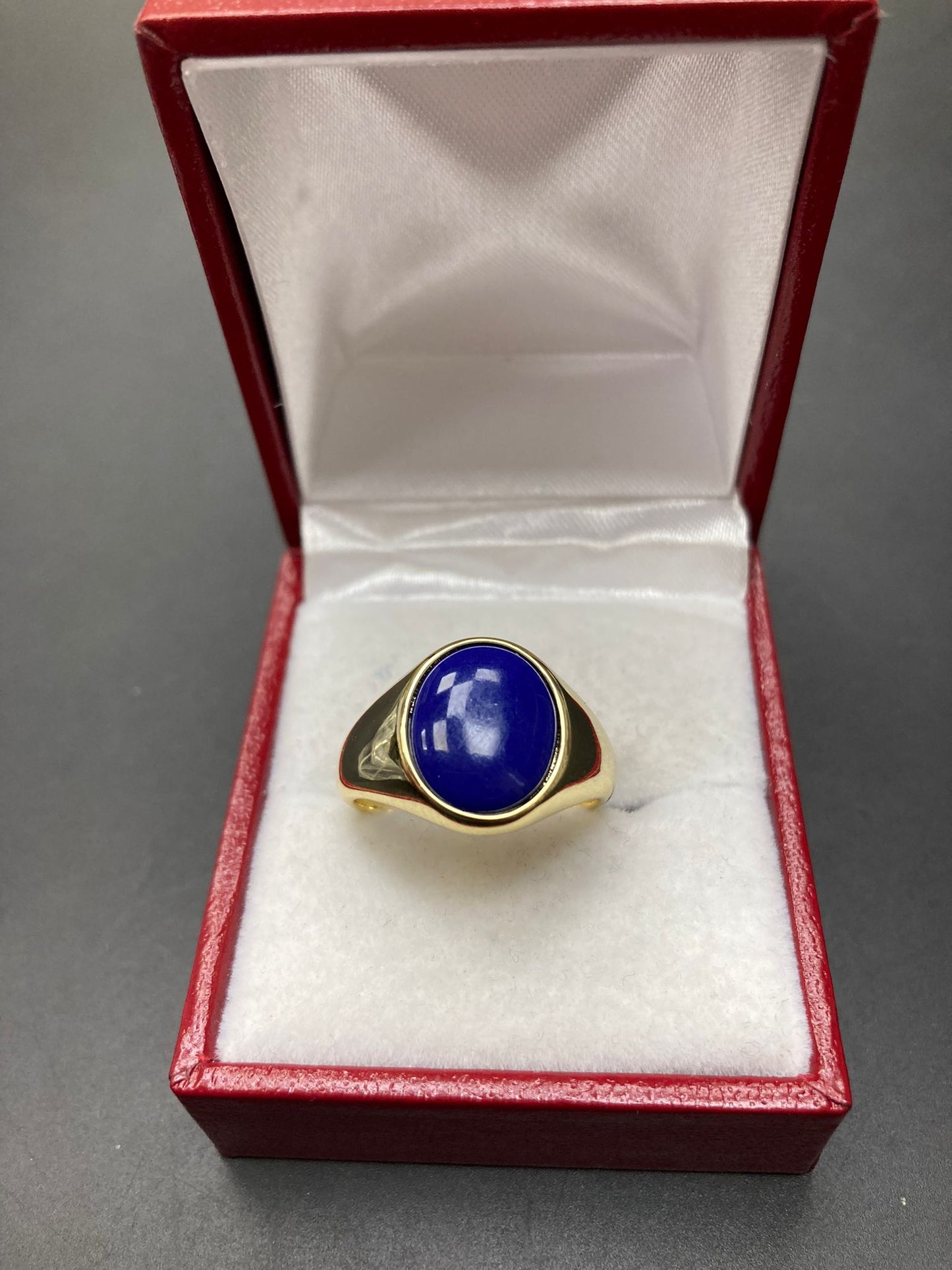 Sterling Silver Signet Ring With Stone SGN01