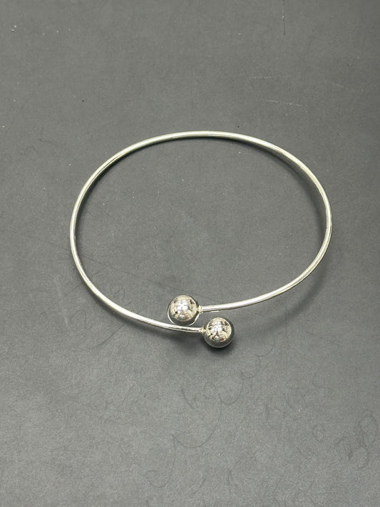Sterling Silver Cuff Open Bangle BP00012