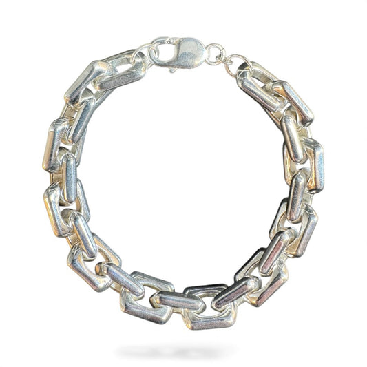 Sterling Silver Bracelet 9" BP3318