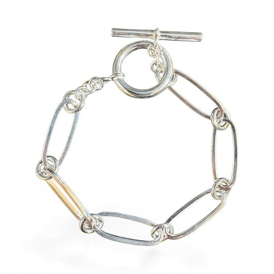 Sterling Silver Bracelet 8.5" BP3321