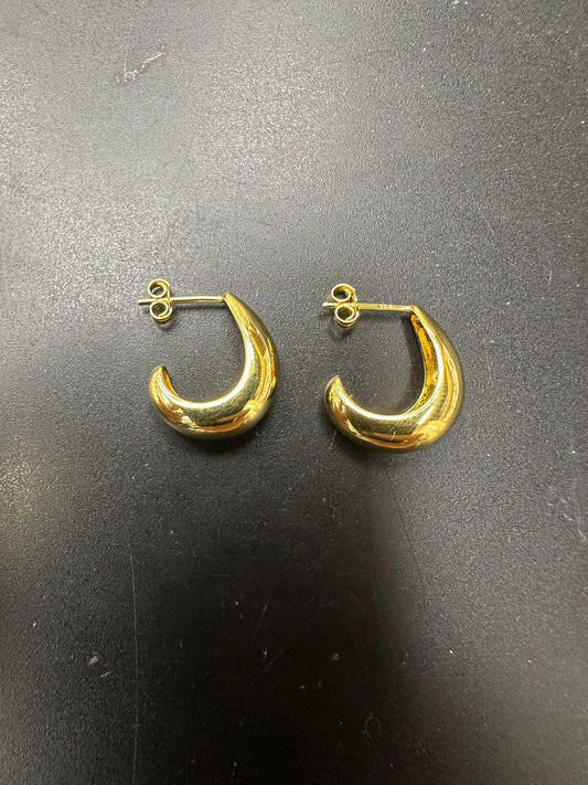 Sterling Silver Plain Earring EP100155