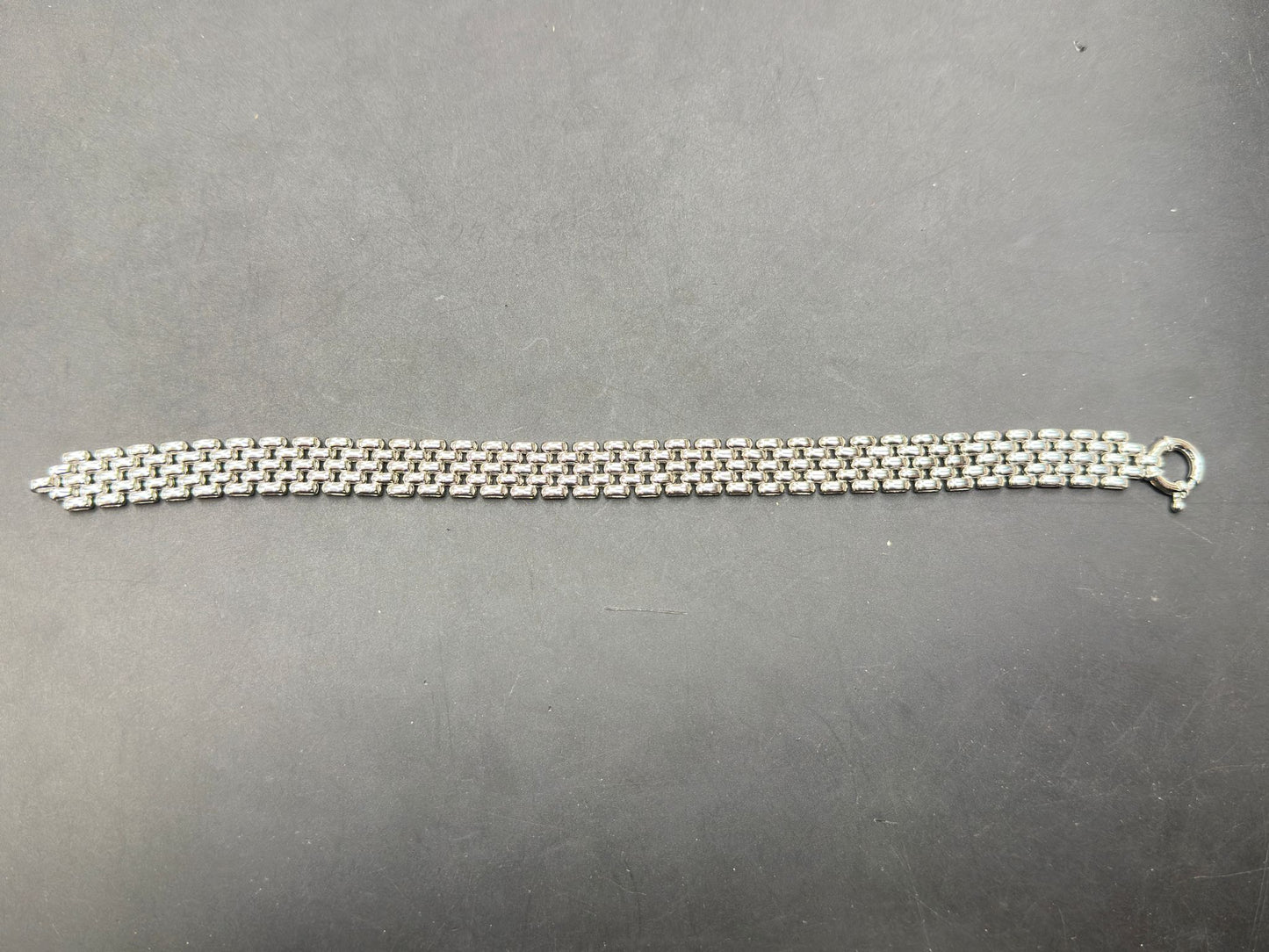 Sterling Silver  Watch Link Bracelet BRC004