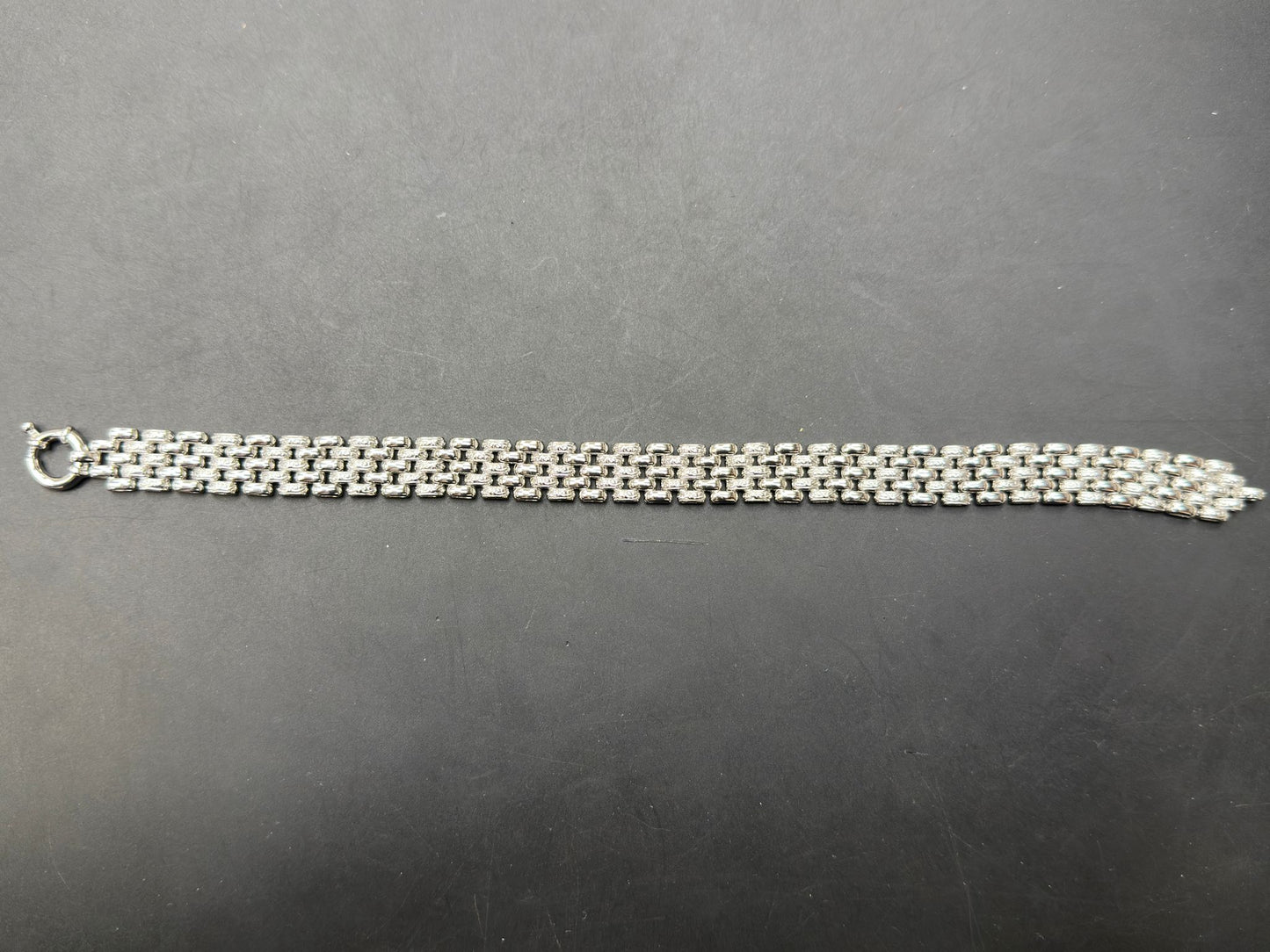 Sterling Silver  Watch Link Bracelet BRC004